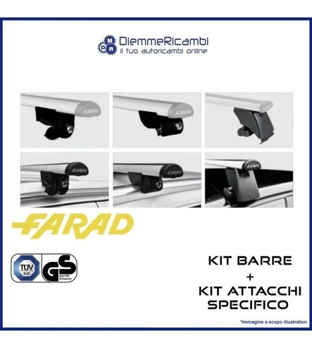 Kit portatutto barre da - +,
