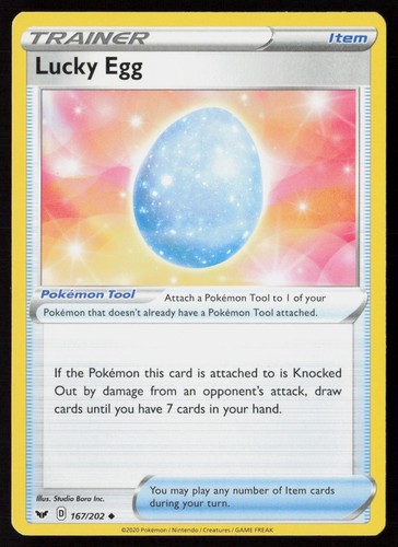 Lucky egg 167 - 167/202, swsh01: