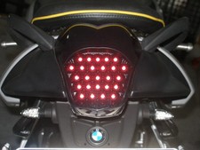 Fanale posteriore led nero - fanale,