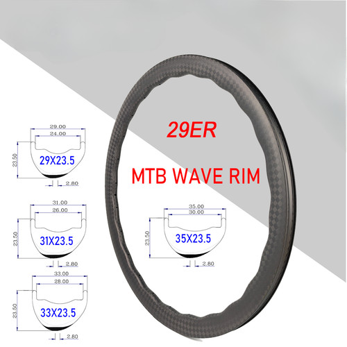 Cerchio onda 29er 28fori - cerchio,