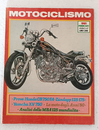 Motociclismo 1981 honda cb - motociclismo,