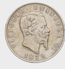 Vittorio Emanuele II 5 lire