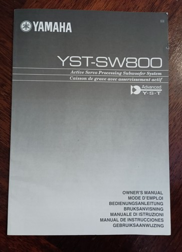 Manuale istruzioni yamaha - manuale,