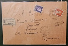 Busta Raccomandata A Benito Mussolini  Villa Torlonia Roma Valguarnera  1933