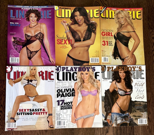 Playboy lingerie magazine - lingerie,