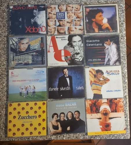 Lotto single artisti - 12, cd