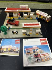 Lego 377 e 671 distributore più camion cisterna Shell anni 70