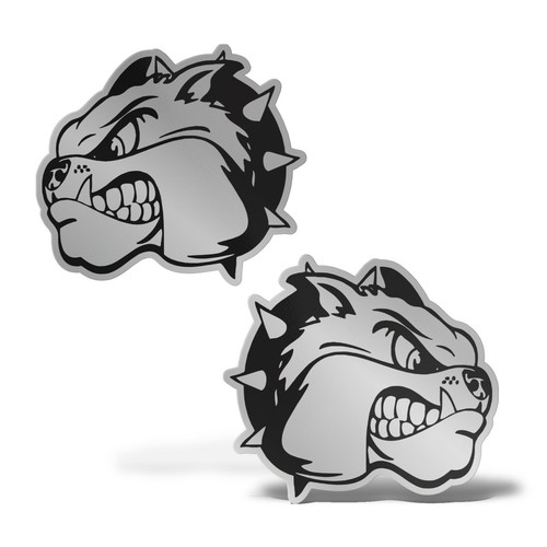 Sticker bulldog cane - x2,
