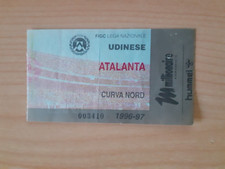 Biglietto 26a giornata Campionato 1996/97: Udinese-Atalanta 2-0 -06/04/1997