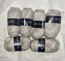 Confezione da 2 filati in fibra vegetale Isager / Ramie + bambù + canapa