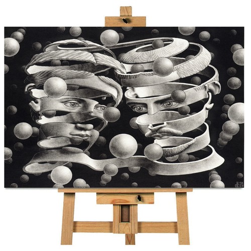 Quadro escher bond - quadro,