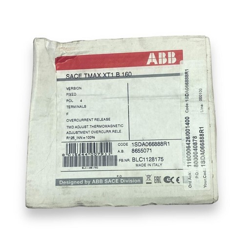 Abb xt1b160 sace tmax - xt1b160,