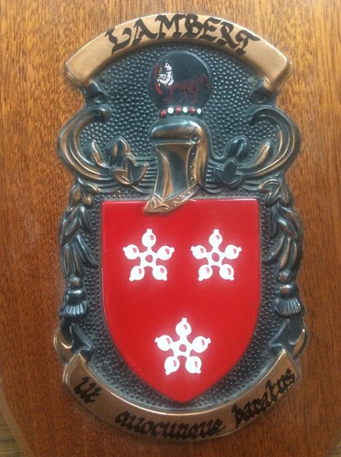 Lambert famiglia stemma crest - famiglia,