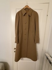 AQUASCUTUM COAT CAPPOTTO UOMO TG L VINTAGE JACKET MAN LANA MADE IN ENGLAND