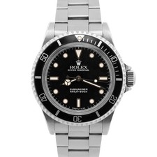 VINTAGE Rolex Submariner Spider Nero 40mm Acciaio Inox Automatico 5513