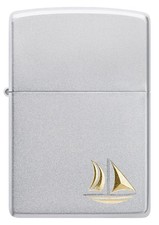 Zippo Lighter Sail Boat Design
