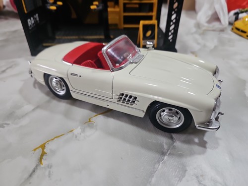White mercedes 300 - white,
