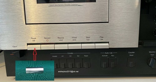 Pulsante per nakamichi - x,