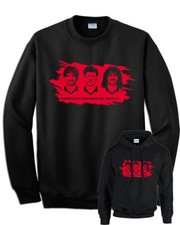 Felpa Van Basten Gullit Rjikaard Milan 90 cappuccio o girocollo uomo e bambino