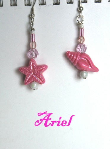 Orecchini ariel sirenetta - orecchini,