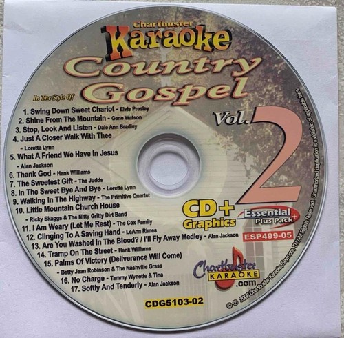 Country karaoke cdg - country,