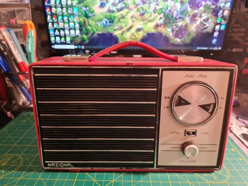 Radio vintage nazional solid - vintage,