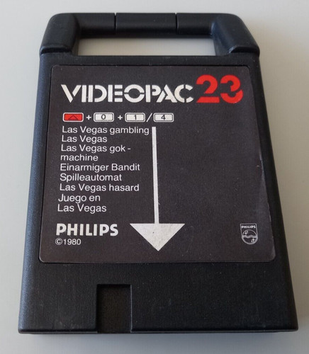 Jeu videopac las vegas - videopac, n°23