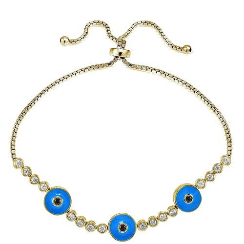 Bracciale regolabile tono oro