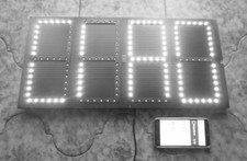 Display 4 cifre LED scritte