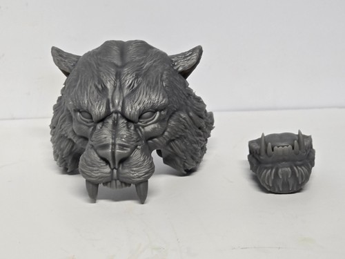 Testa tigre stampata 3d - tigre, in