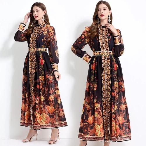 Abito donna elegante lungo - abito,