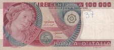 100000 LIRE BOTTICELLI 20