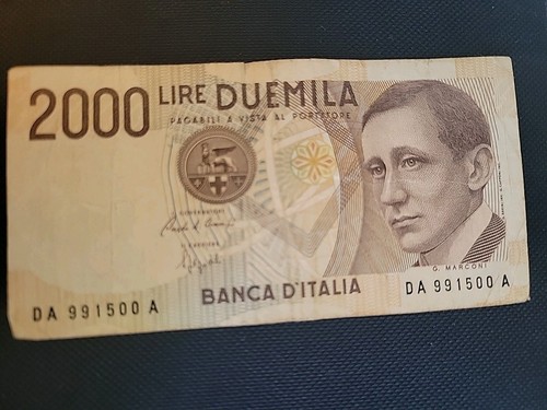 Italy 2000 lire - 2000, 1990