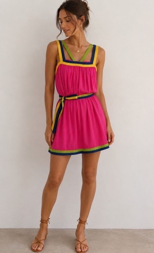 Abito rosa dsquared2 uniq - abito, con