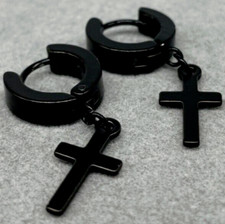 Orecchini Cerchietto neri