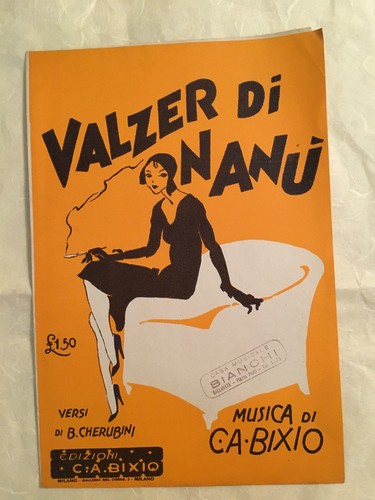 Spartito musicale valzer - spartito,