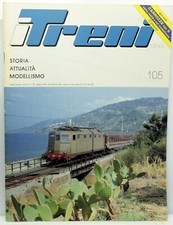 I TRENI OGGI N.105 GIU 1990 STORIA ATTUALITA' MODELLISMO RIVISTA ITALIANA 72871