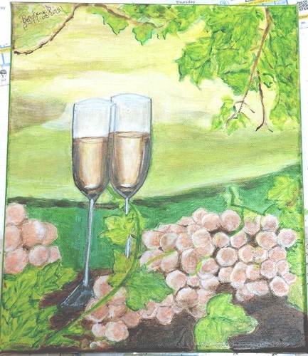 Olio tela x30 paesaggio - olio,