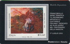 2012 TESSERA FILATELICA UNIF