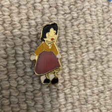 Vintage Heidi Girl in the Alps