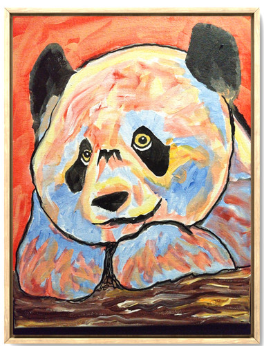 Arte animale astratta 11x14