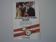 advertising Pubblicità 1986 OROLOGI MONDIA MISTRAL