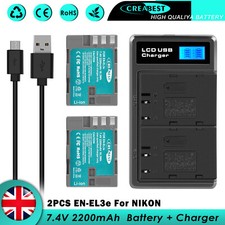 Batteria 2 pezzi EN-EL3e EL3a