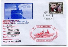1987 Polarstern Arktis IV LONGYEARBYEN Radlinger Helicopter Tromso Polar Cover
