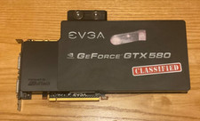 Scheda grafica EVGA NVIDIA GTX 580 CLASSIFIED Hydro Copper 3 GB GDDR5 PCIe