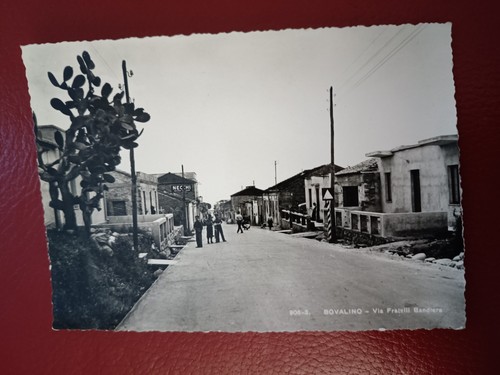 Cartolina bovalino via - cartolina,