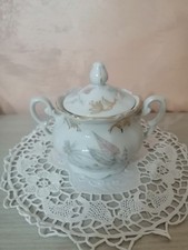 Vecchia zuccheriera in porcellana marchiata "Bavaria - Mitterteich Rosella" 