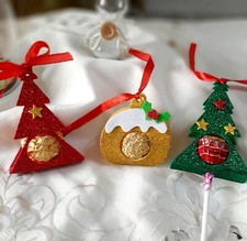 Segnaposto Natalizio In Gomma