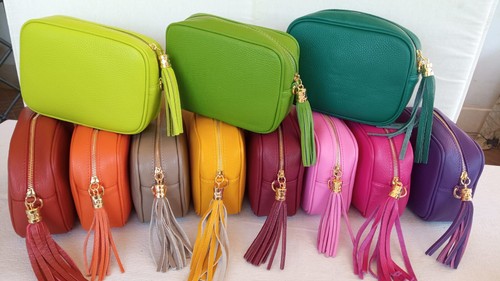 Borsa saponetta vera pelle
