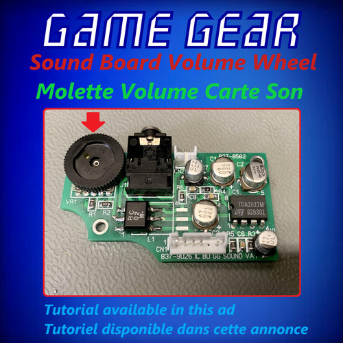Sega game gear - game, board